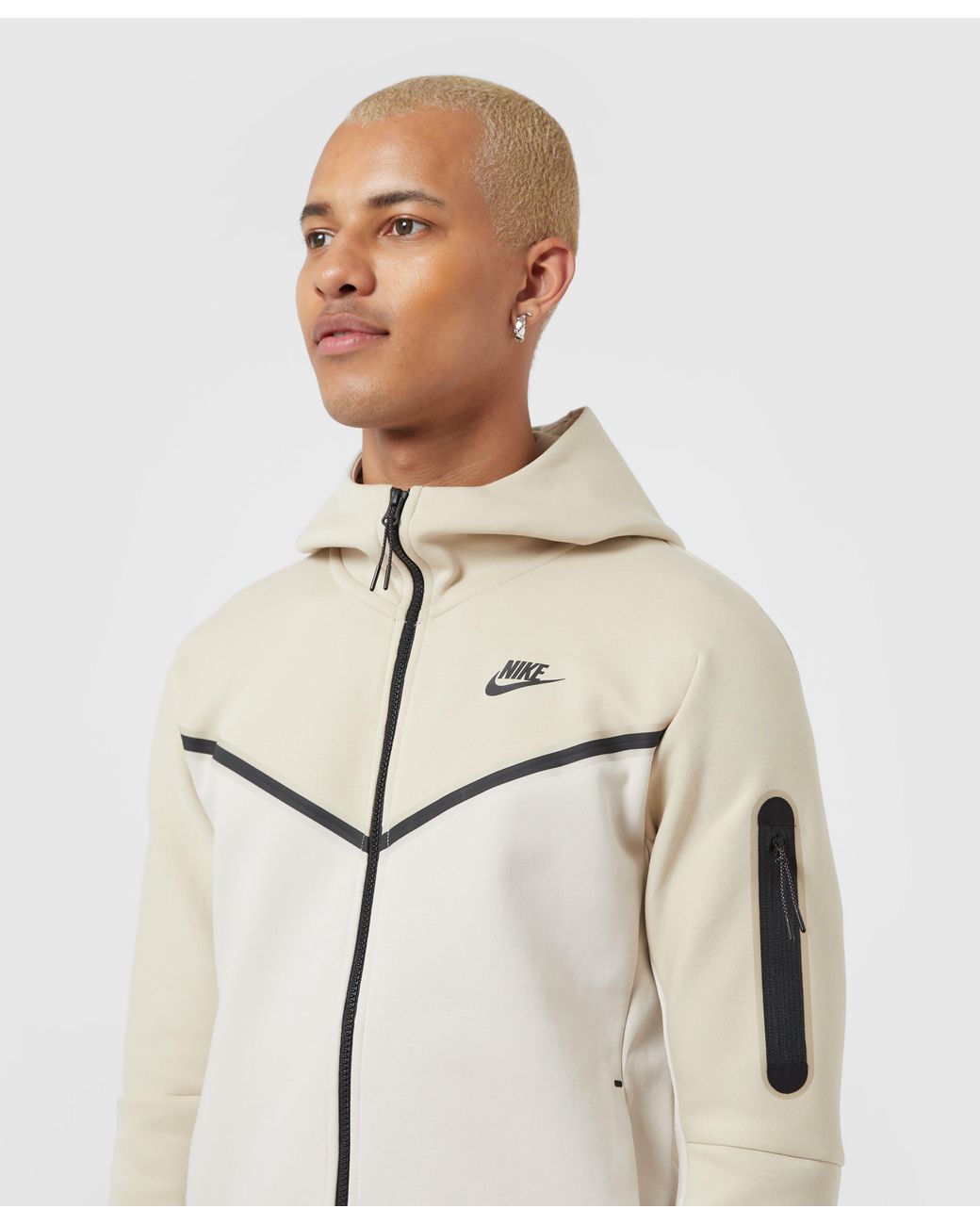 Nike Tech Fleece Full Zip Hoodie in Brown for Men | Lyst Australia