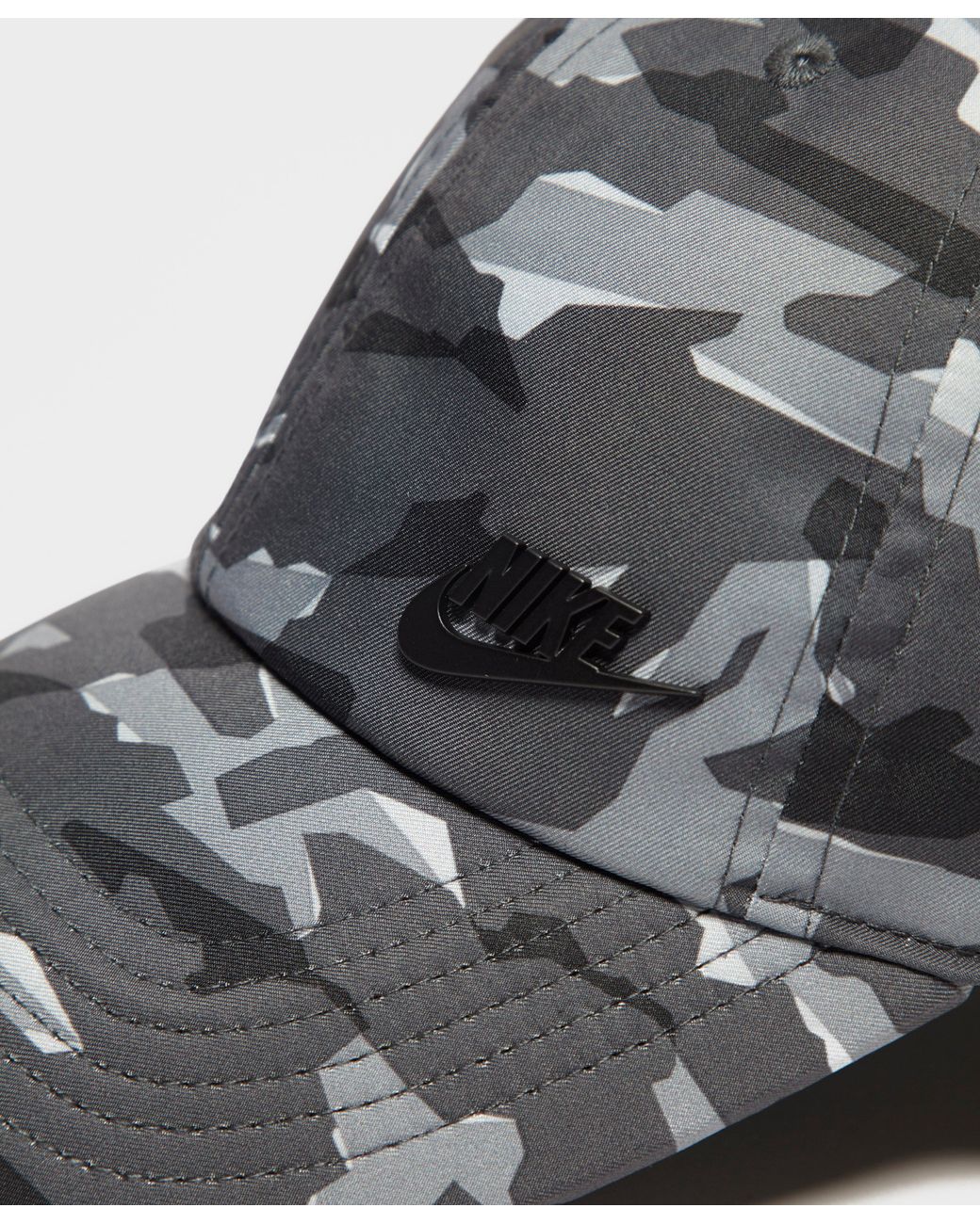 Nike Synthetic Futura Camo Cap in Gray for Men | Lyst