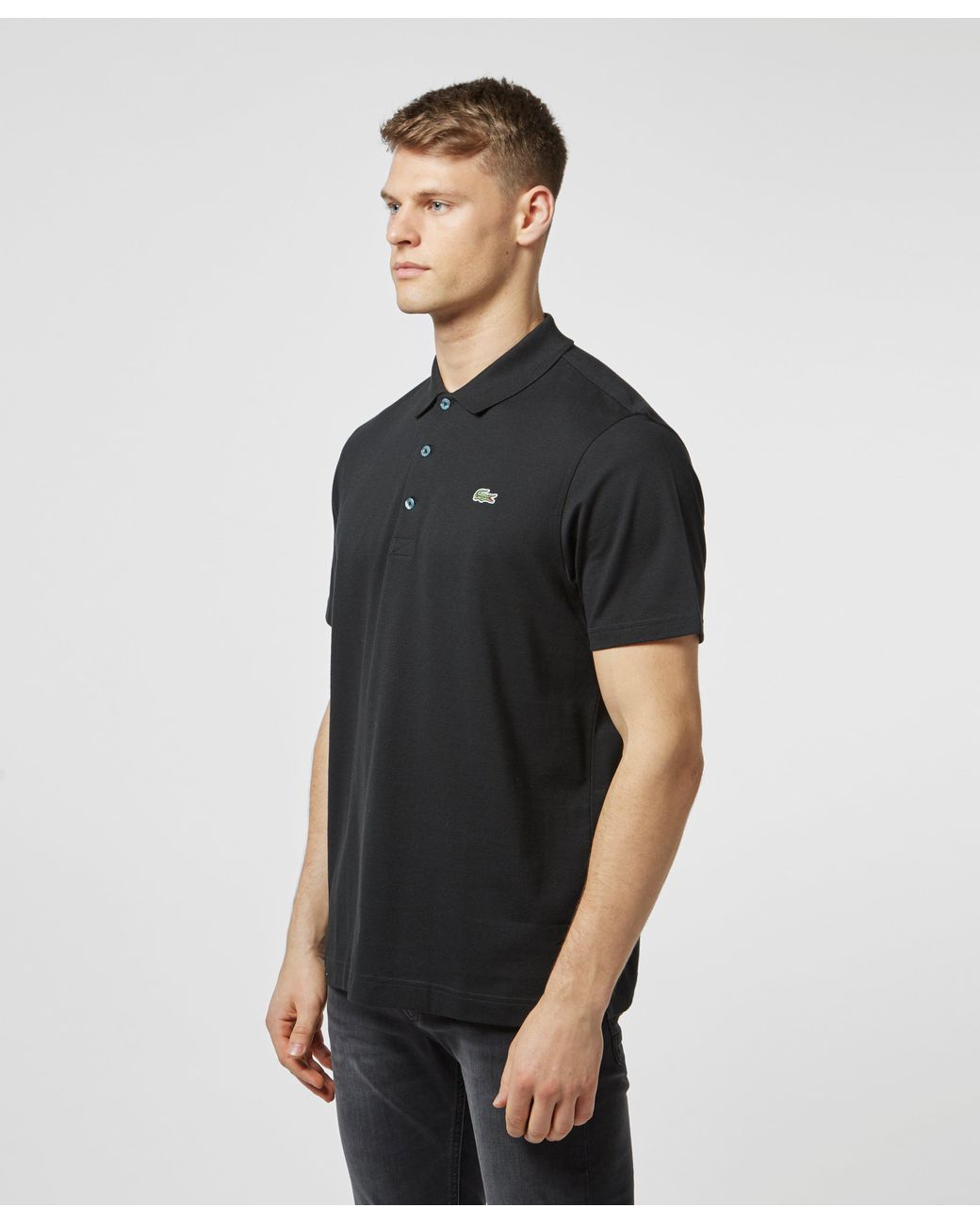 lacoste alligator short sleeve polo shirt