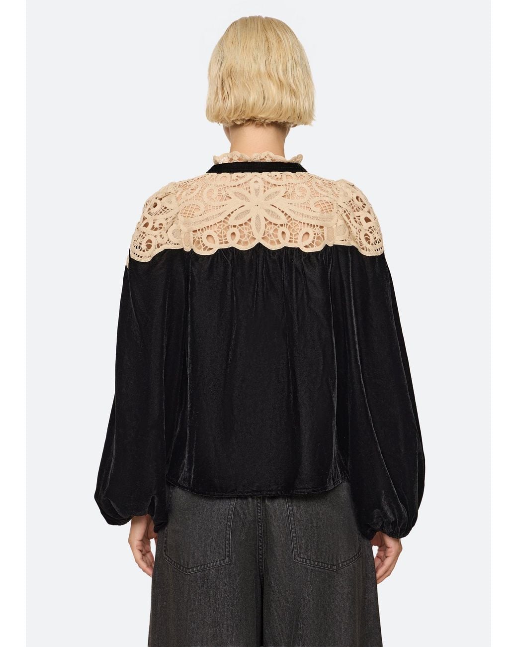 Sea Black Shiloh Top
