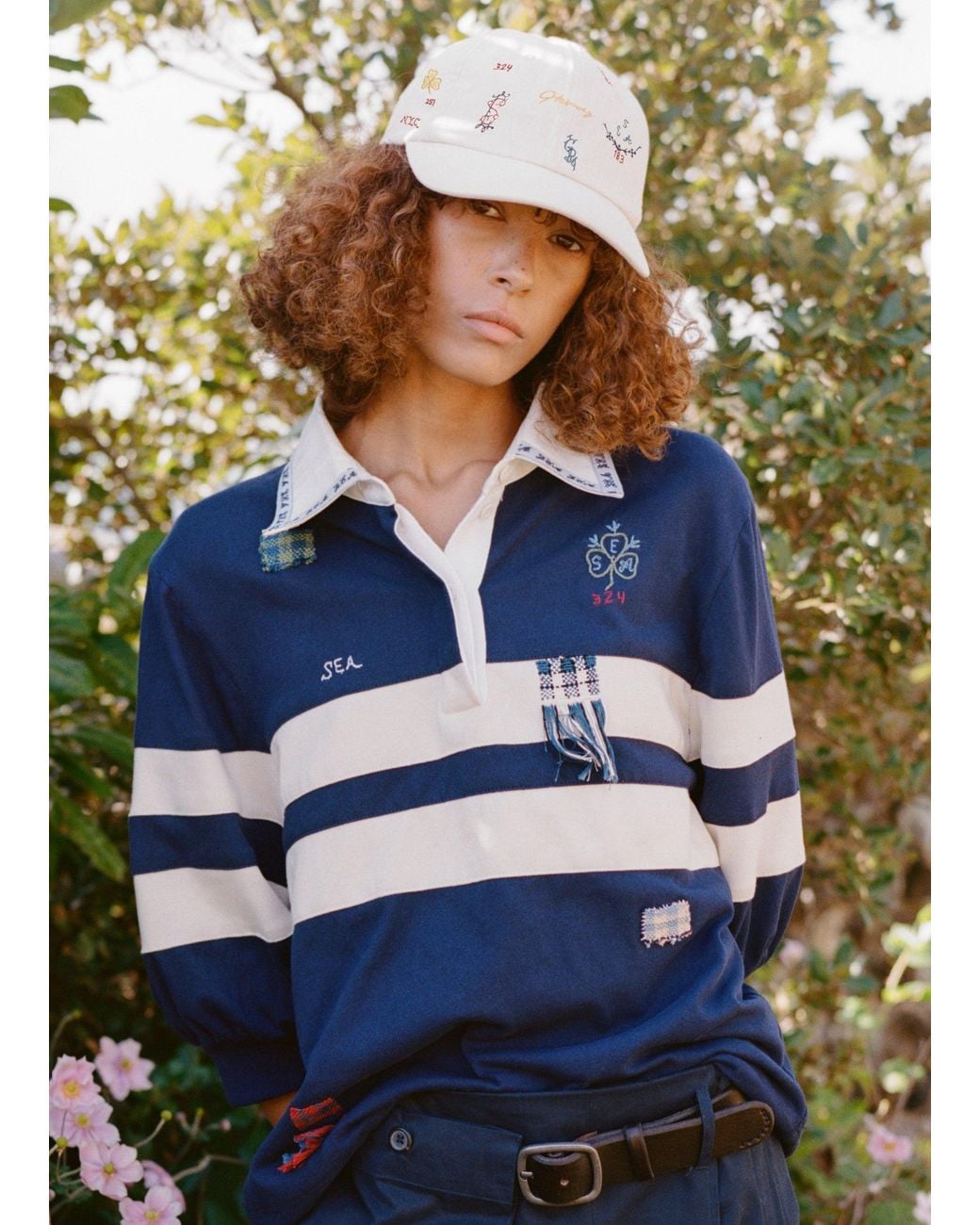 Sea White Claira Hat