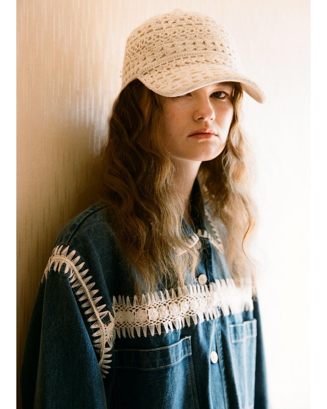 Sea White Lyra Cap