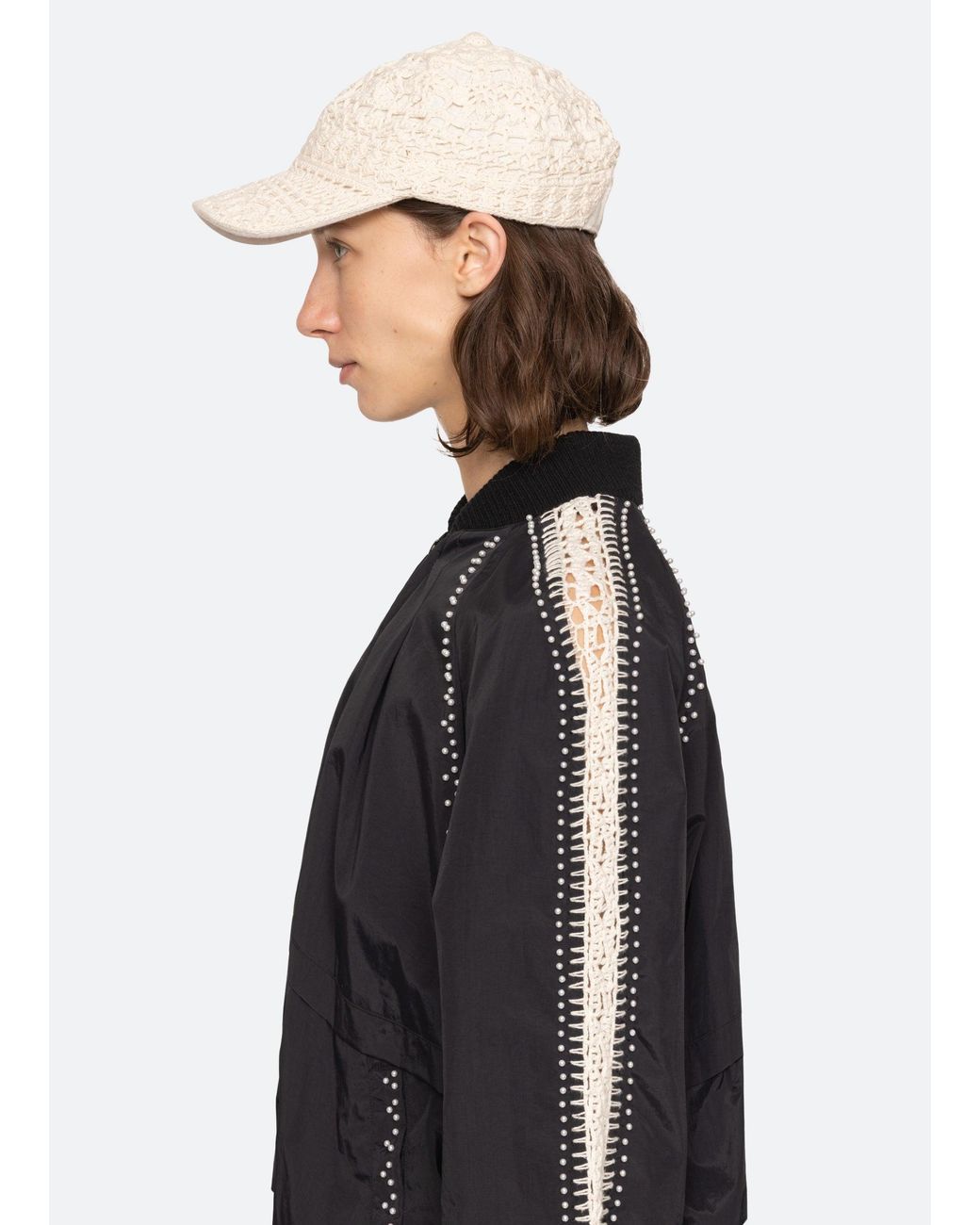 Sea White Lyra Cap