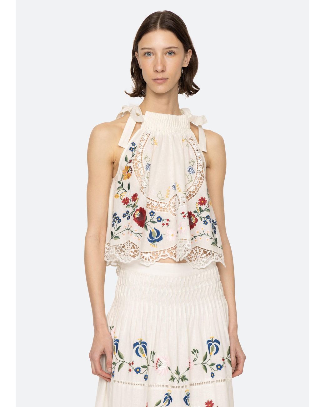 Sea Celia Top in White | Lyst