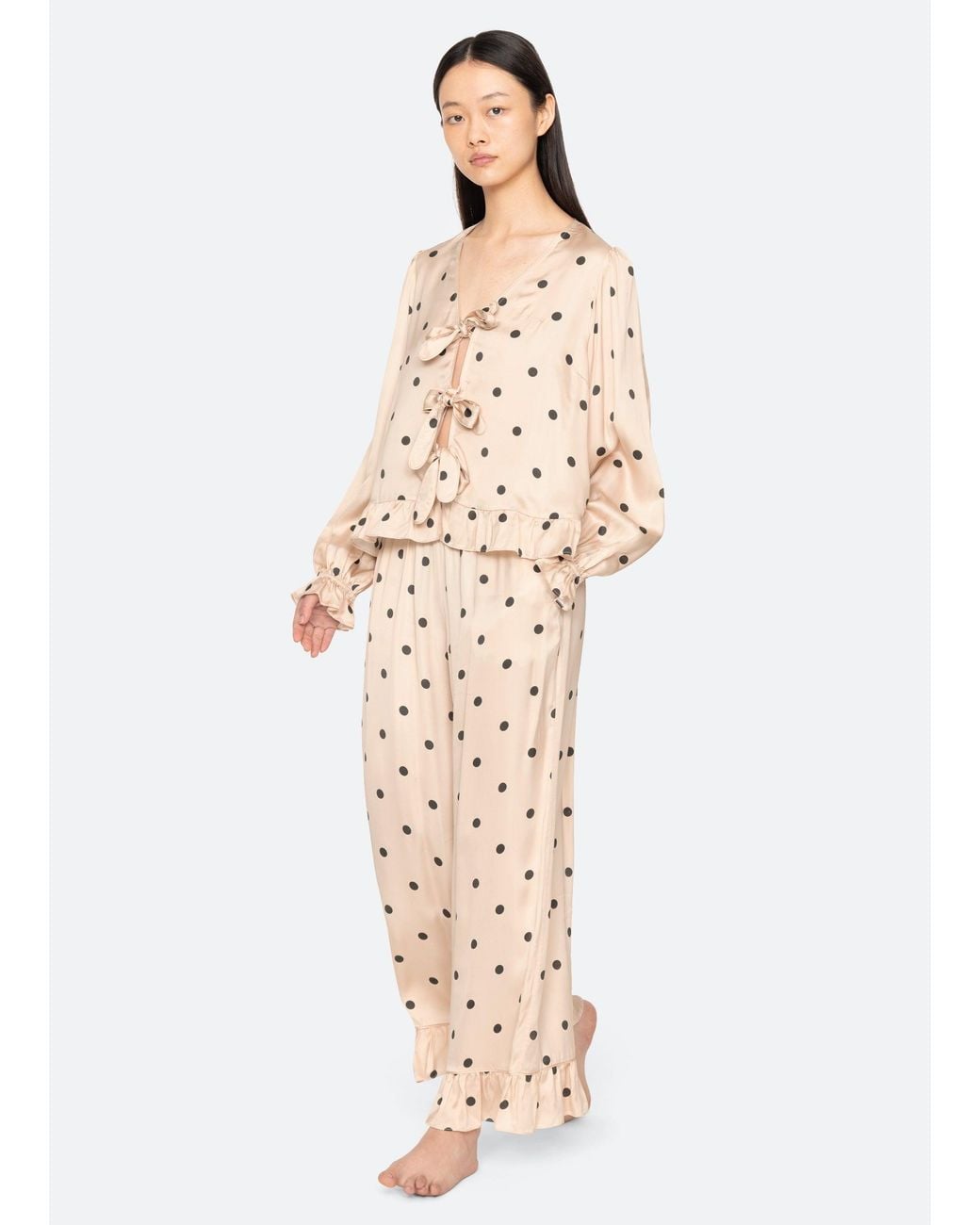 Sea White Paulette Pj Set