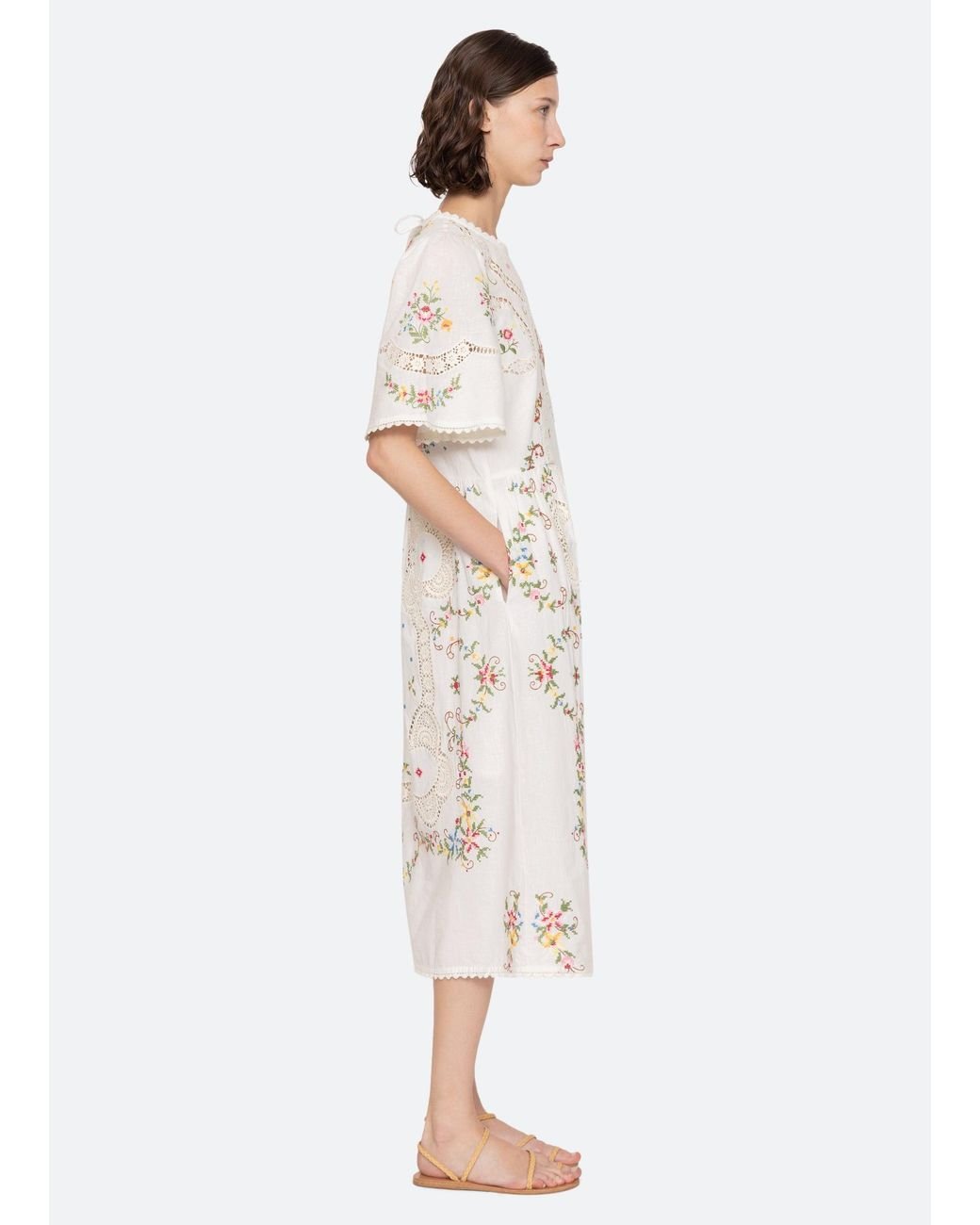 Cassia S/S Dress – Sea, New York