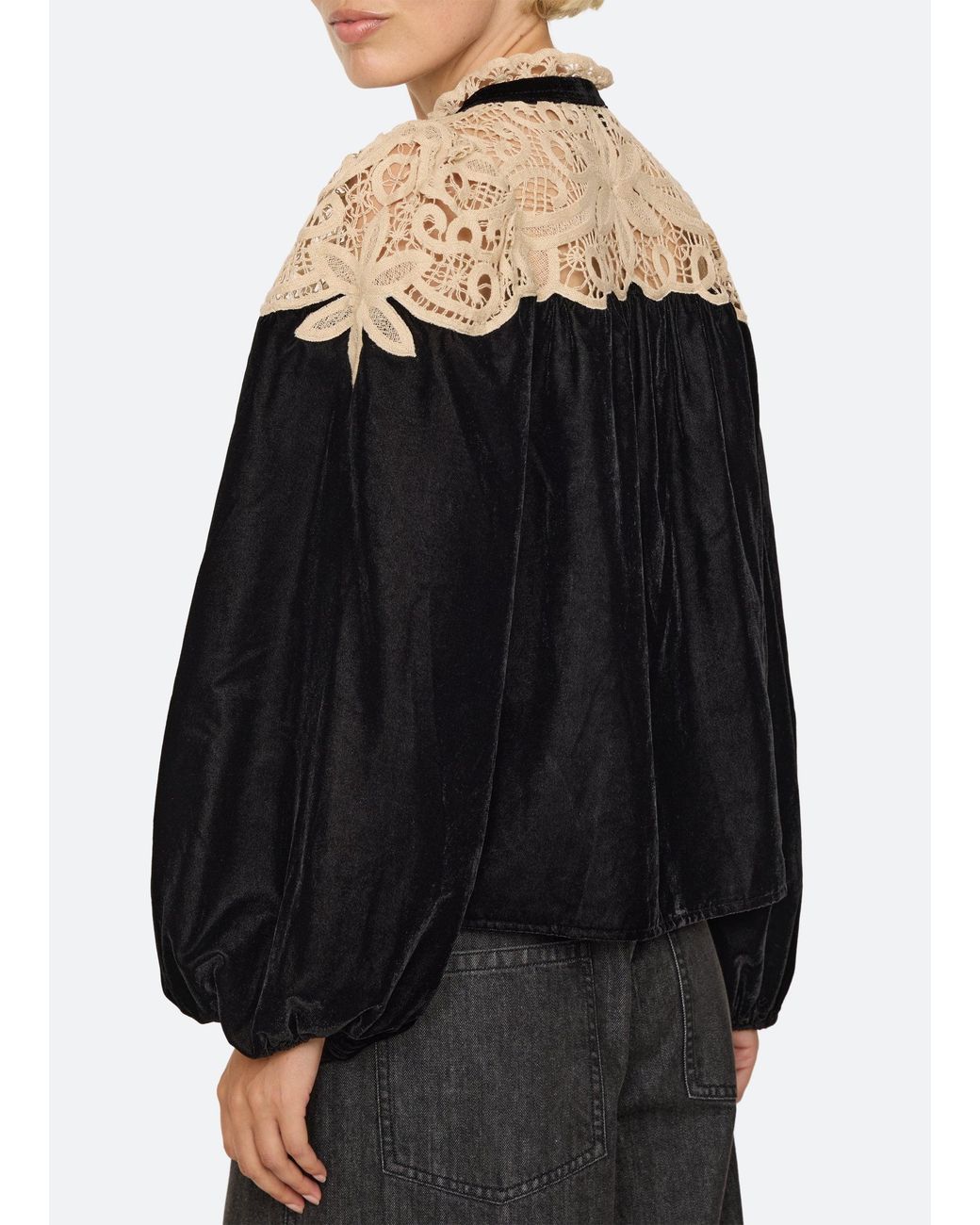 Sea Black Shiloh Top