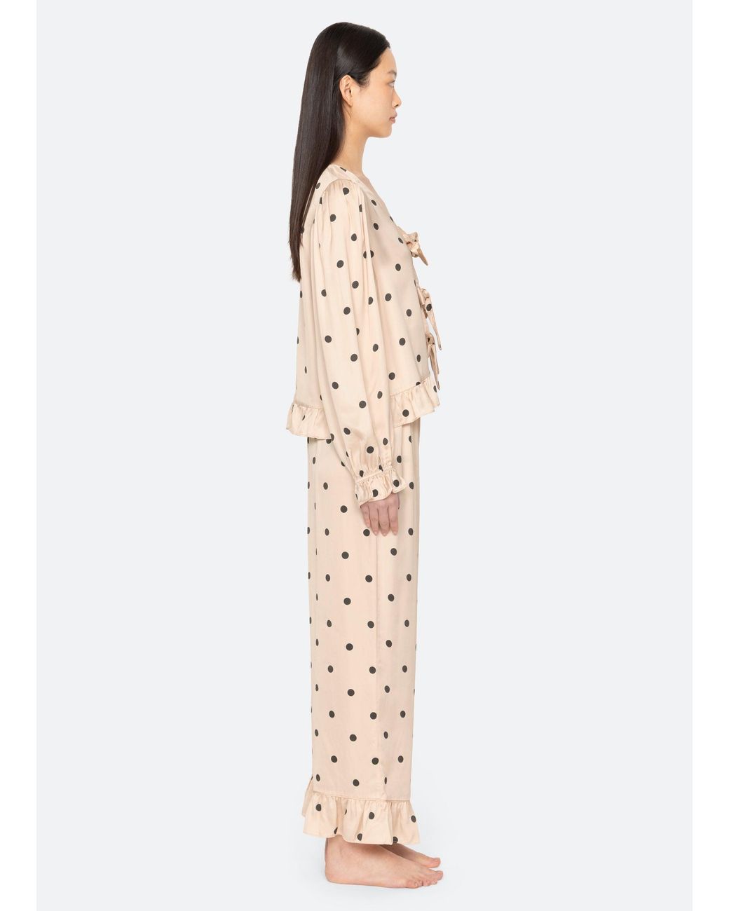 Sea White Paulette Pj Set