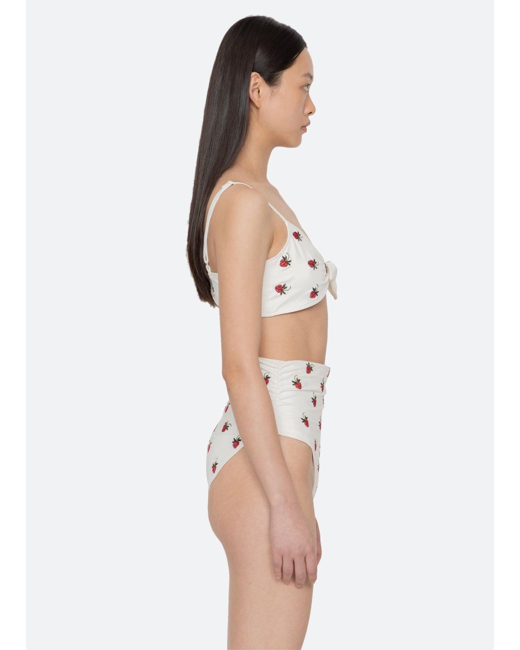 Sea White Bindi Bikini Top
