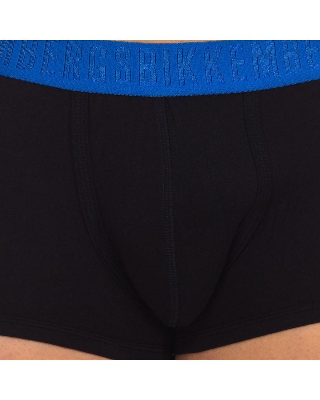 Bikkembergs Blue Pack-2 Anatomical Front Fashion Tape Boxers Bkk1Utr04Bi for men