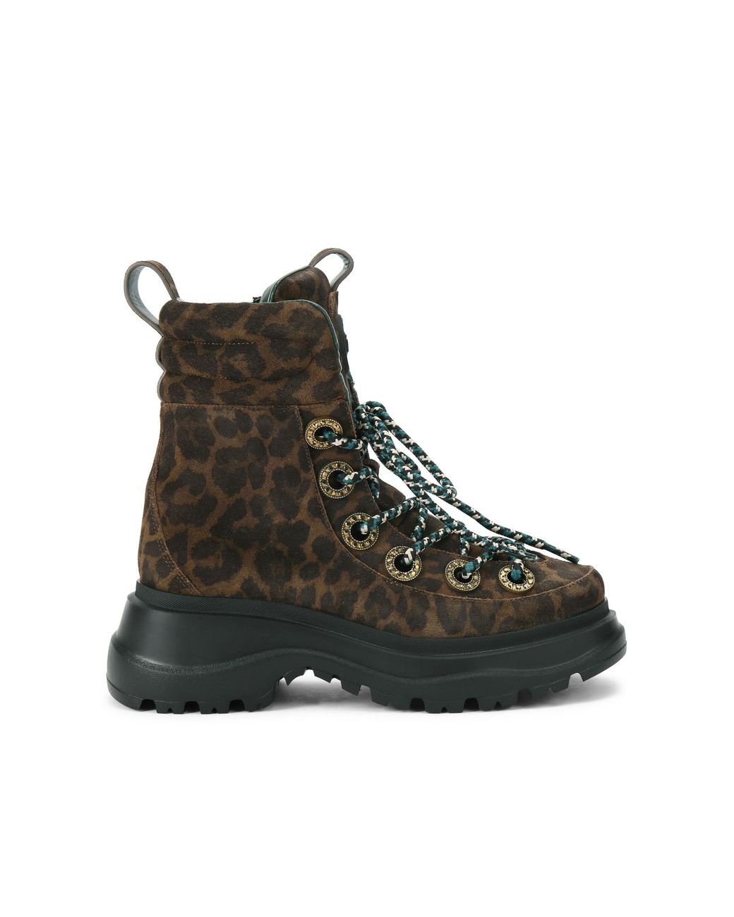 Kurt Geiger Brown Suede Kensington Hiker Boots
