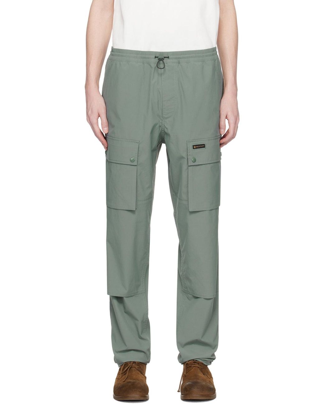 Belstaff Green Mineral Castmaster Pant for men
