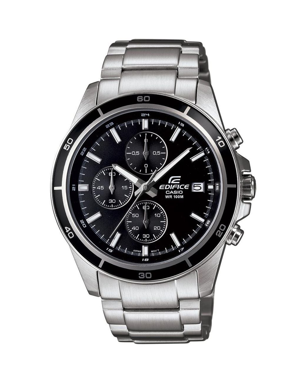 G-Shock Black Edifice Watch Efr-526D-1Avuef Stainless Steel for men