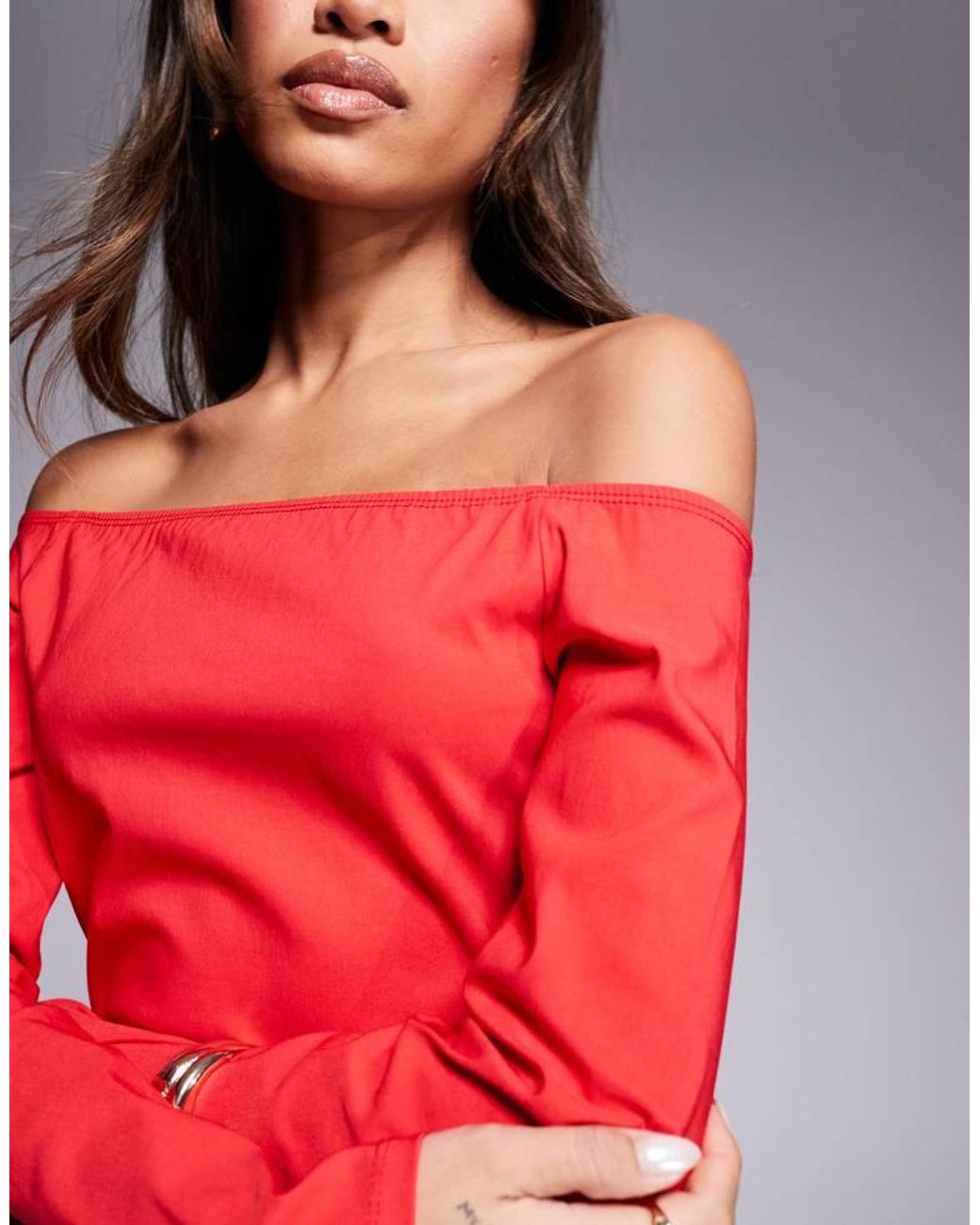 ASOS Red Sweetheart Mini Dress