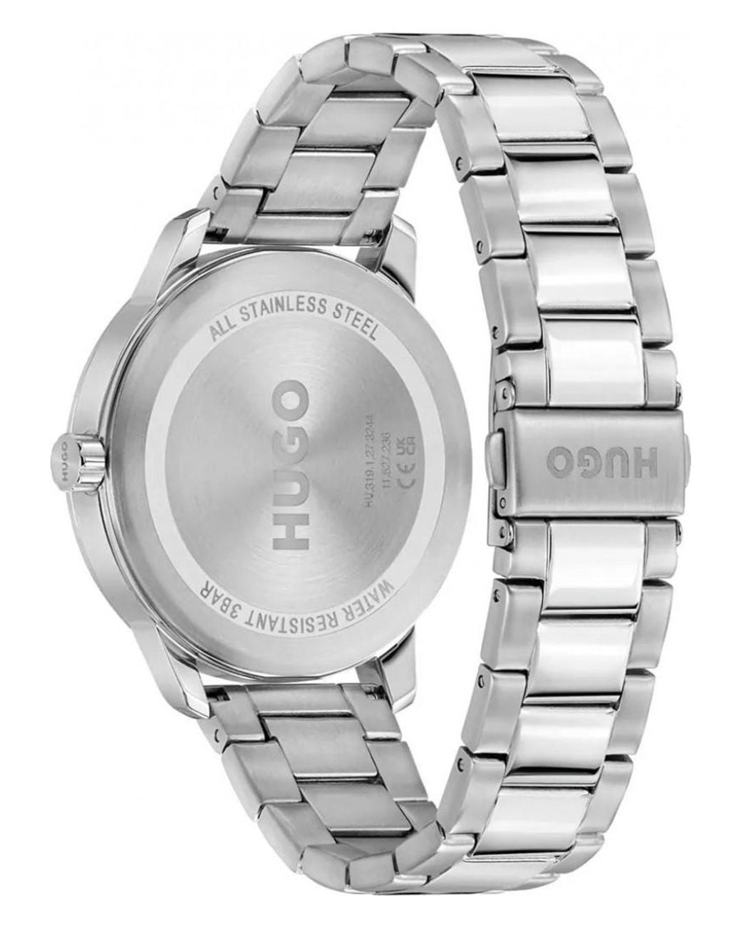 Boss Gray 1530386 Stamp Watch for men