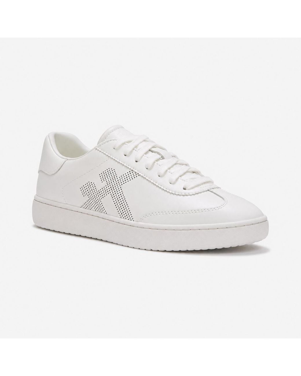 Fitflop White The Dash Ff T-Toe Casual Trainers Urban Leather