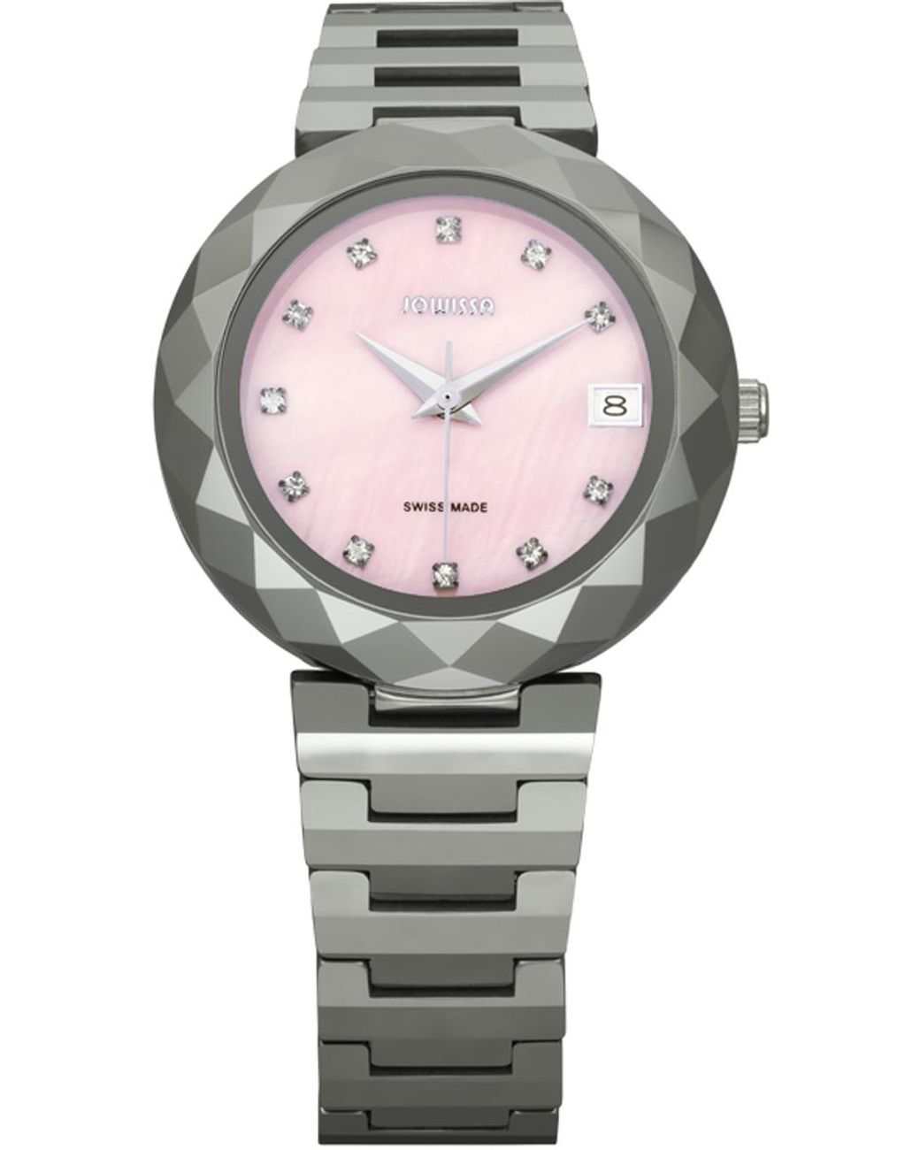 JOWISSA Gray Soletta Mother Of Pearl Watch