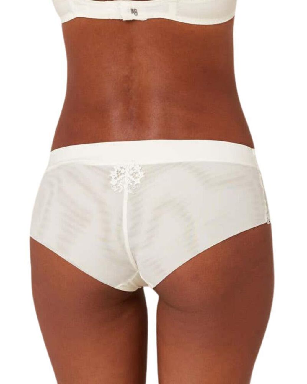 Simone Perele White Wish Shorty Brief