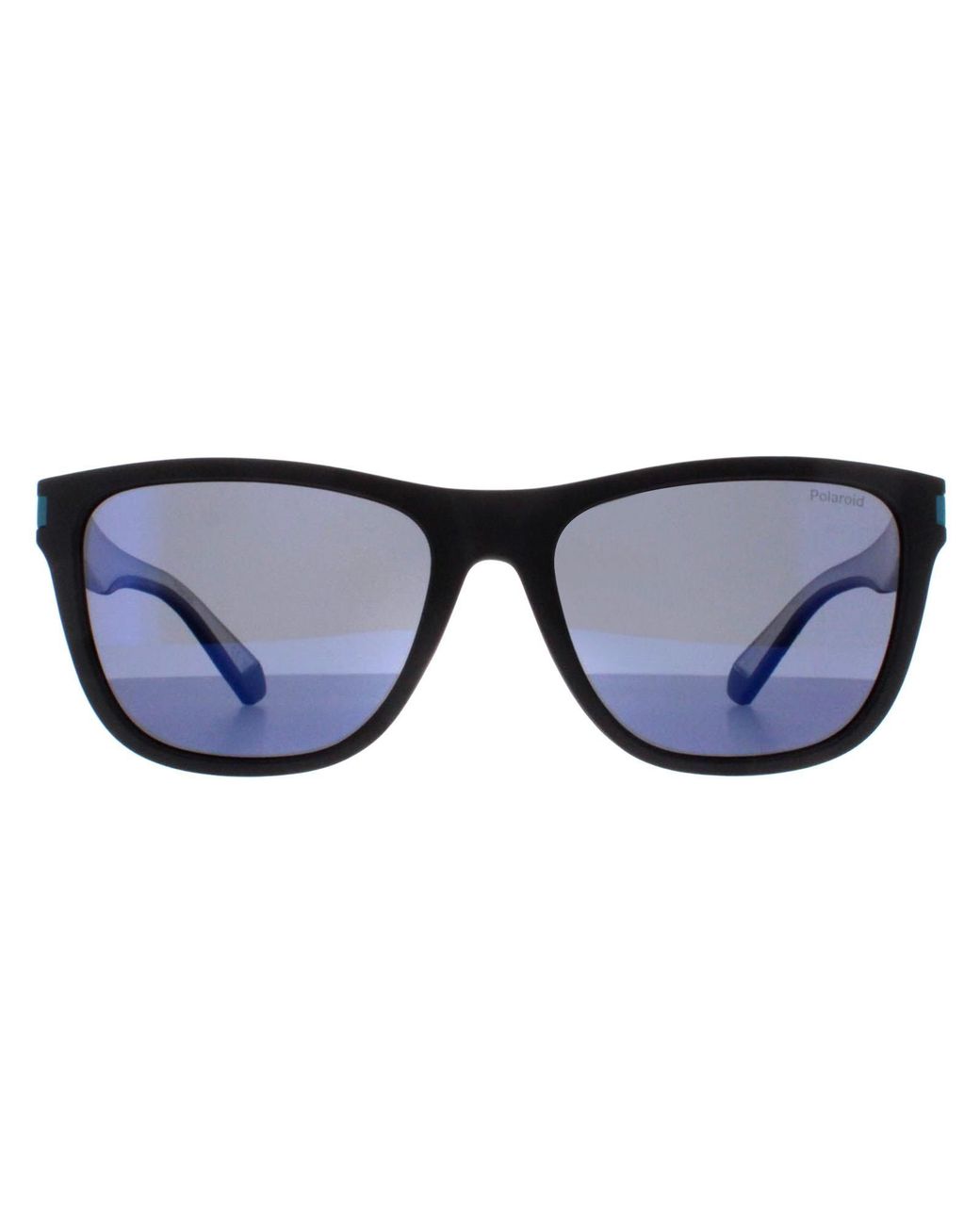 Polaroid Blue Square Matte Mirror Polarized Pld 2138/S