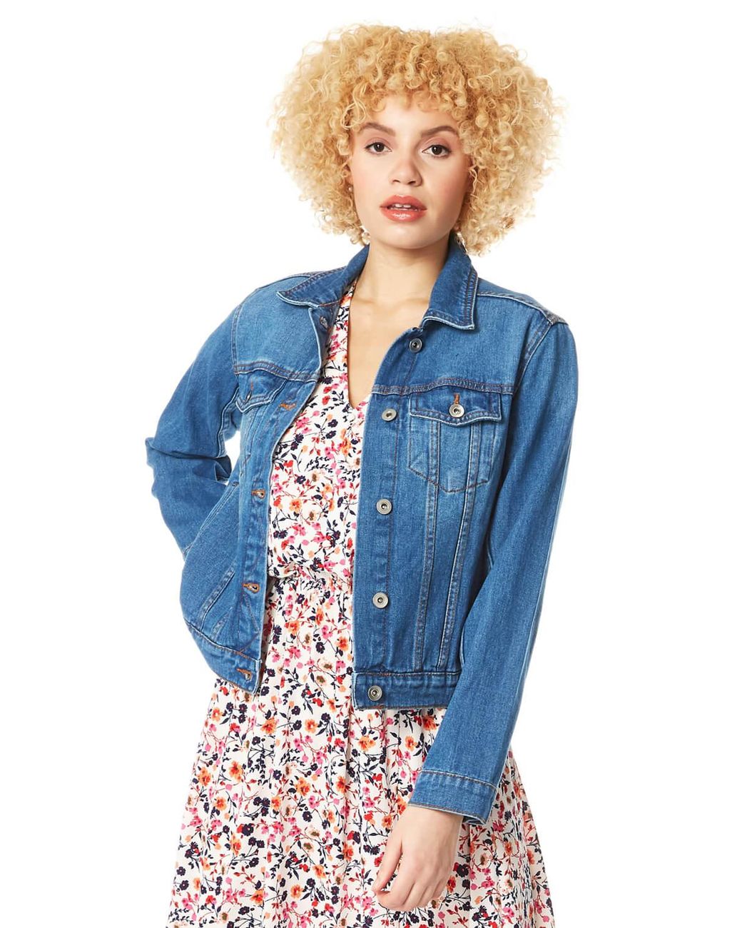 Roman Blue Classic Cotton Denim Jacket