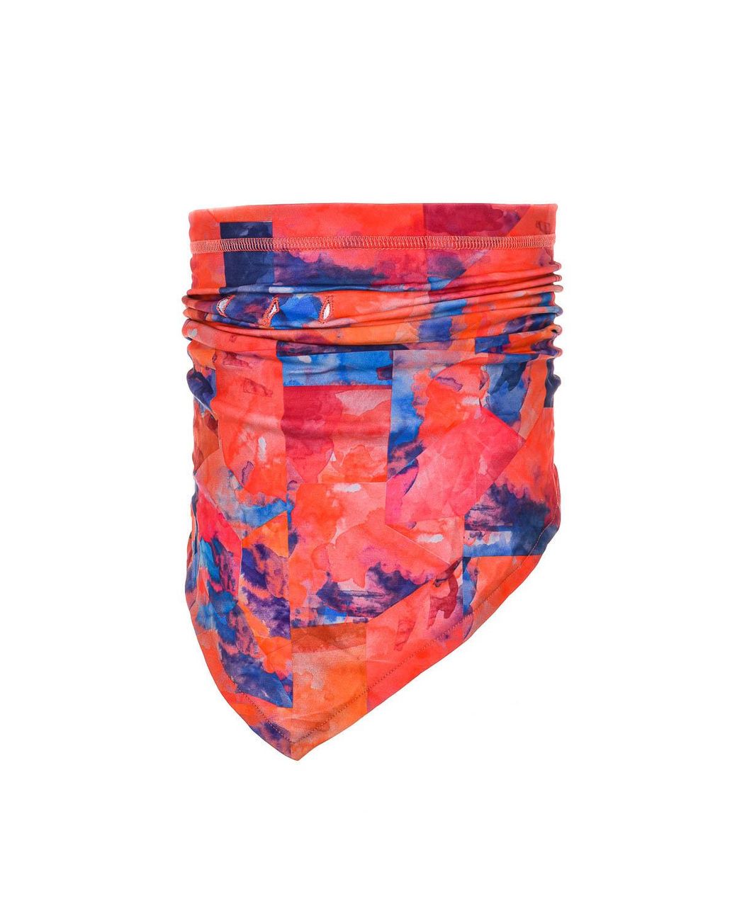 Buff Red Polar Bandana With Elastic Fit And Sun Protection 55500