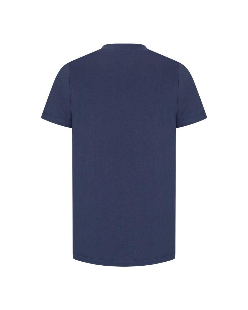 Nike Blue Sportswear Club T Shirt Midnight Cotton for men