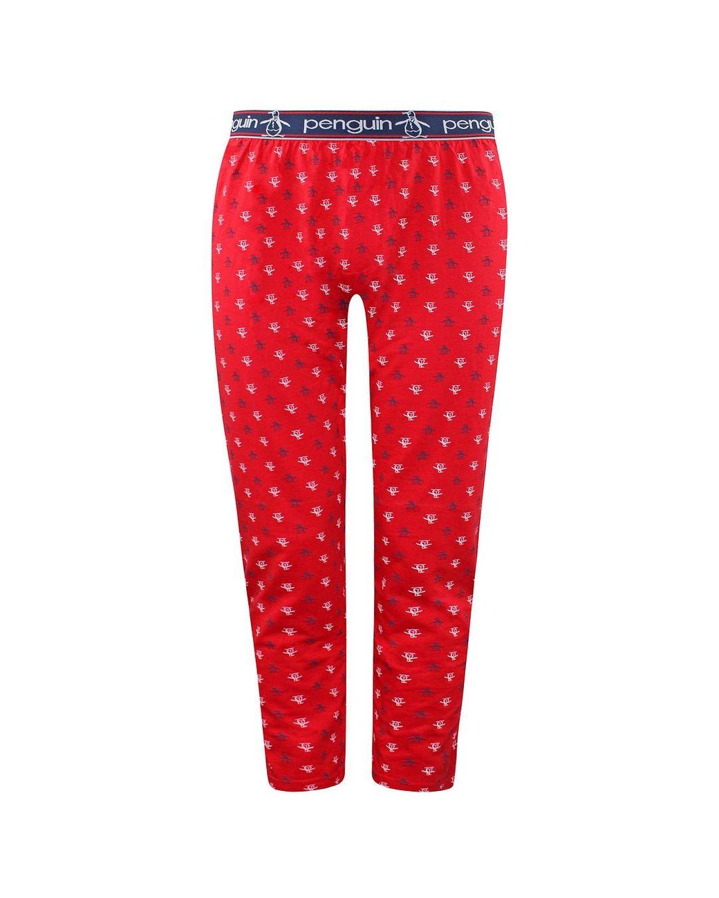 Original Penguin Red Lounge Jersey Pyjamas Bottoms Cotton for men