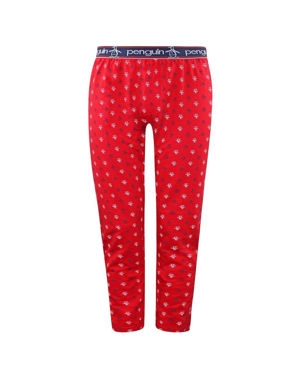 Original Penguin Red Lounge Jersey Pyjamas Bottoms Cotton for men