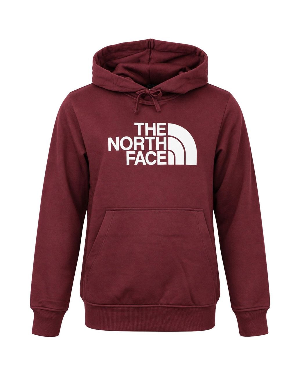 The North Face Red Drew Peak Hoodie Cotton for men