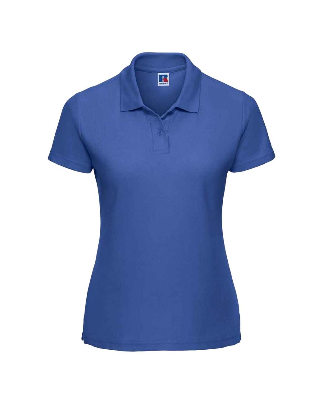 Russell Blue Ladies Polycotton Classic Polo Shirt (Bright Royal)