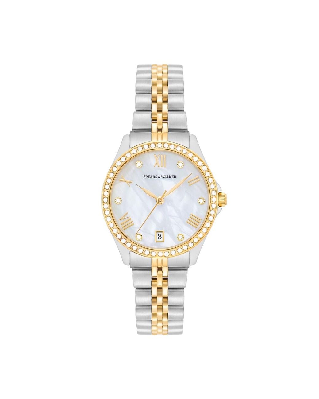 Spears & Walker Metallic Damen Stainless Steel Watch Approx. 32.0 Mm