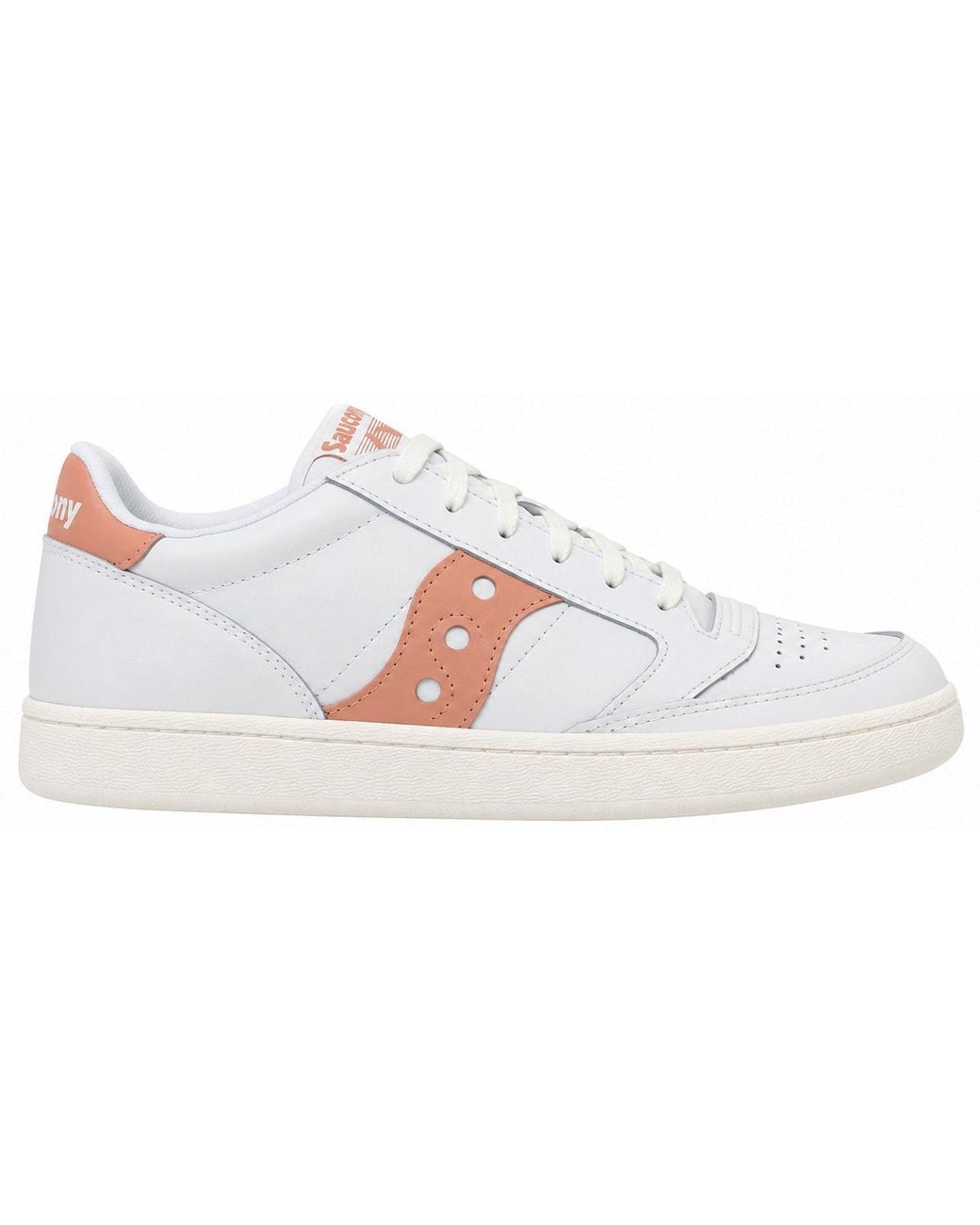Saucony White Jazz Court Trainers