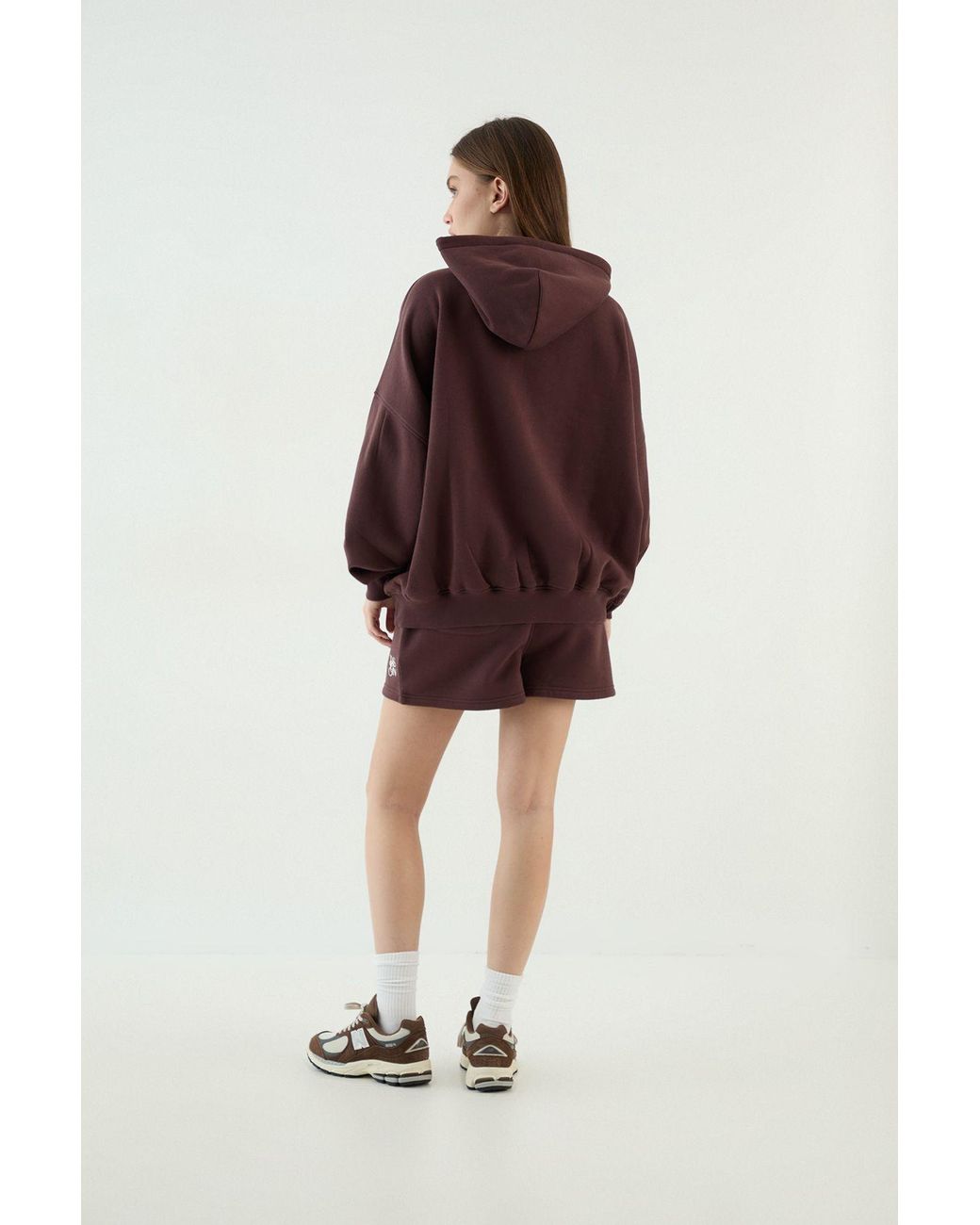 DSGN Studio Brown Oversized Hoodie