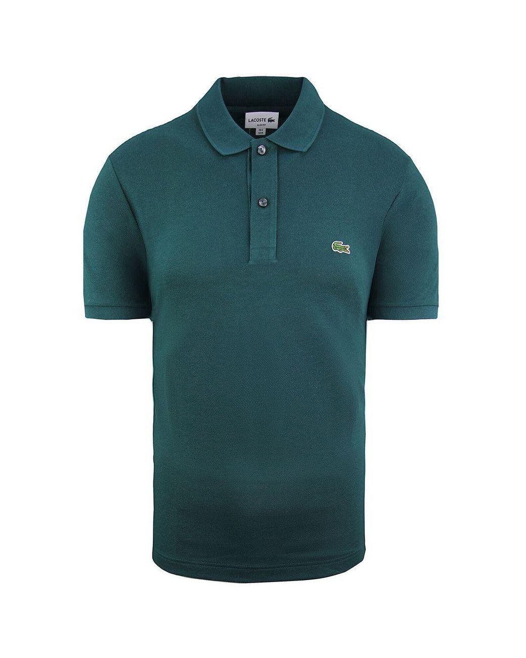 Lacoste Green Slim Fit Polo Shirt for men