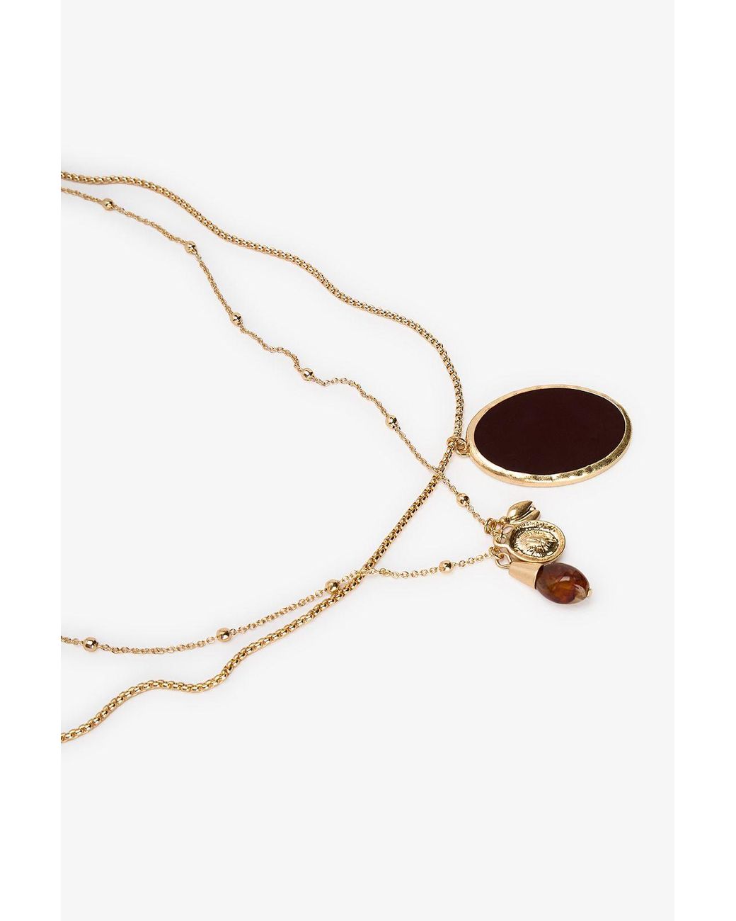 Penti White Nisan Necklace