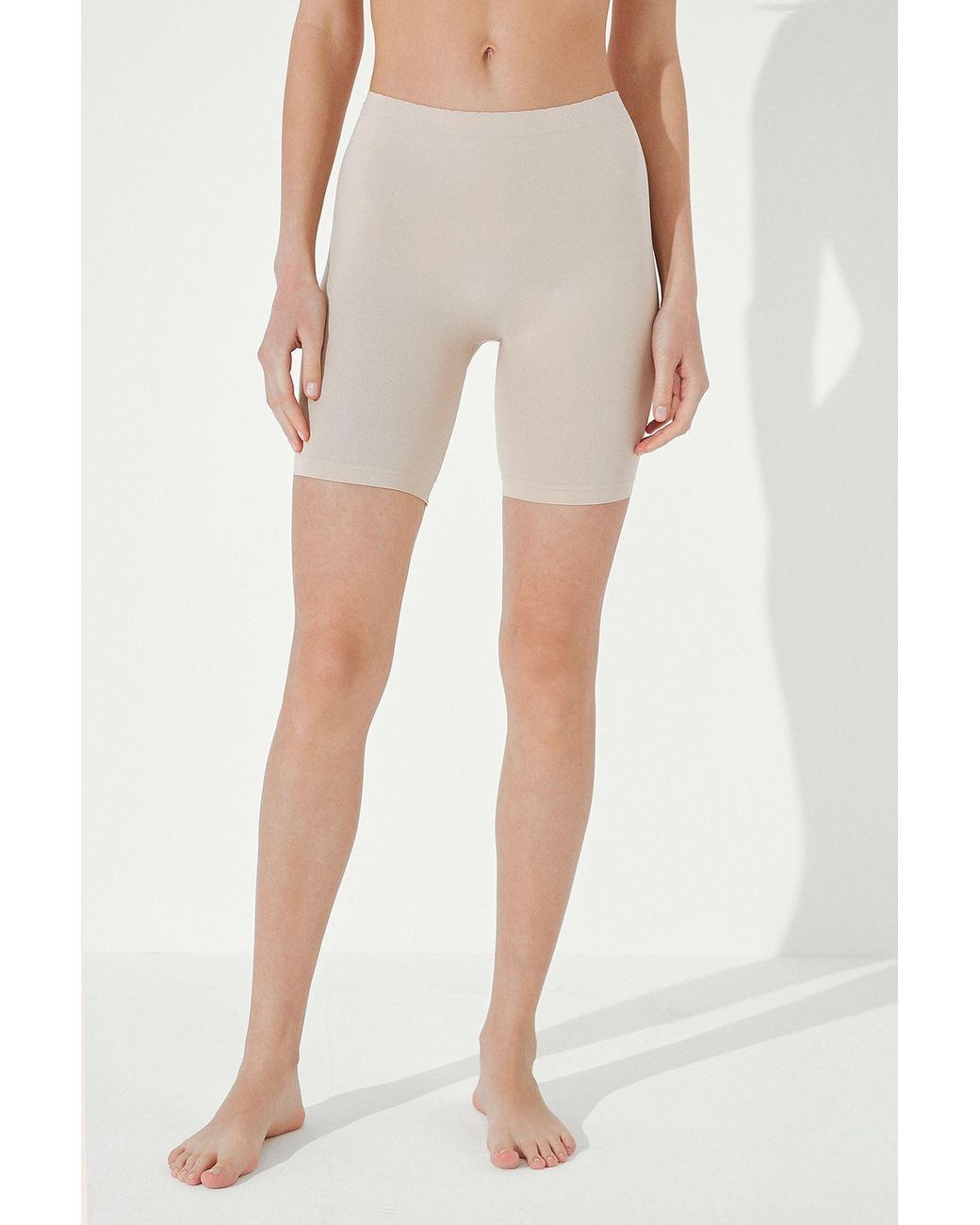 Penti Natural Knitted Tights With Chafing Bands