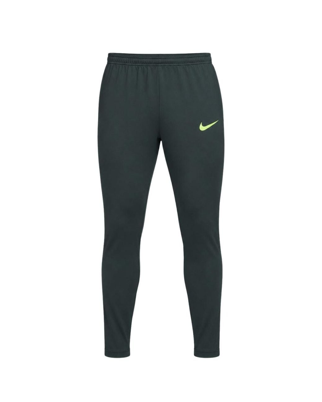 Nike Gray Strike Dri-Fit Seaweed And Limelight Track Pants for men
