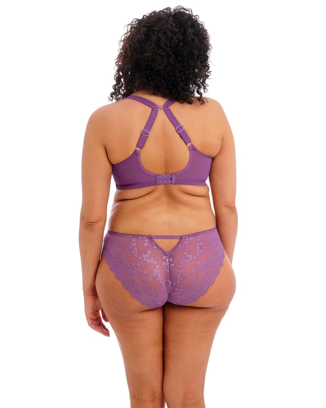 Elomi Purple Gb +Size Niet-Voorgevormde Beugelbh Charley Paars