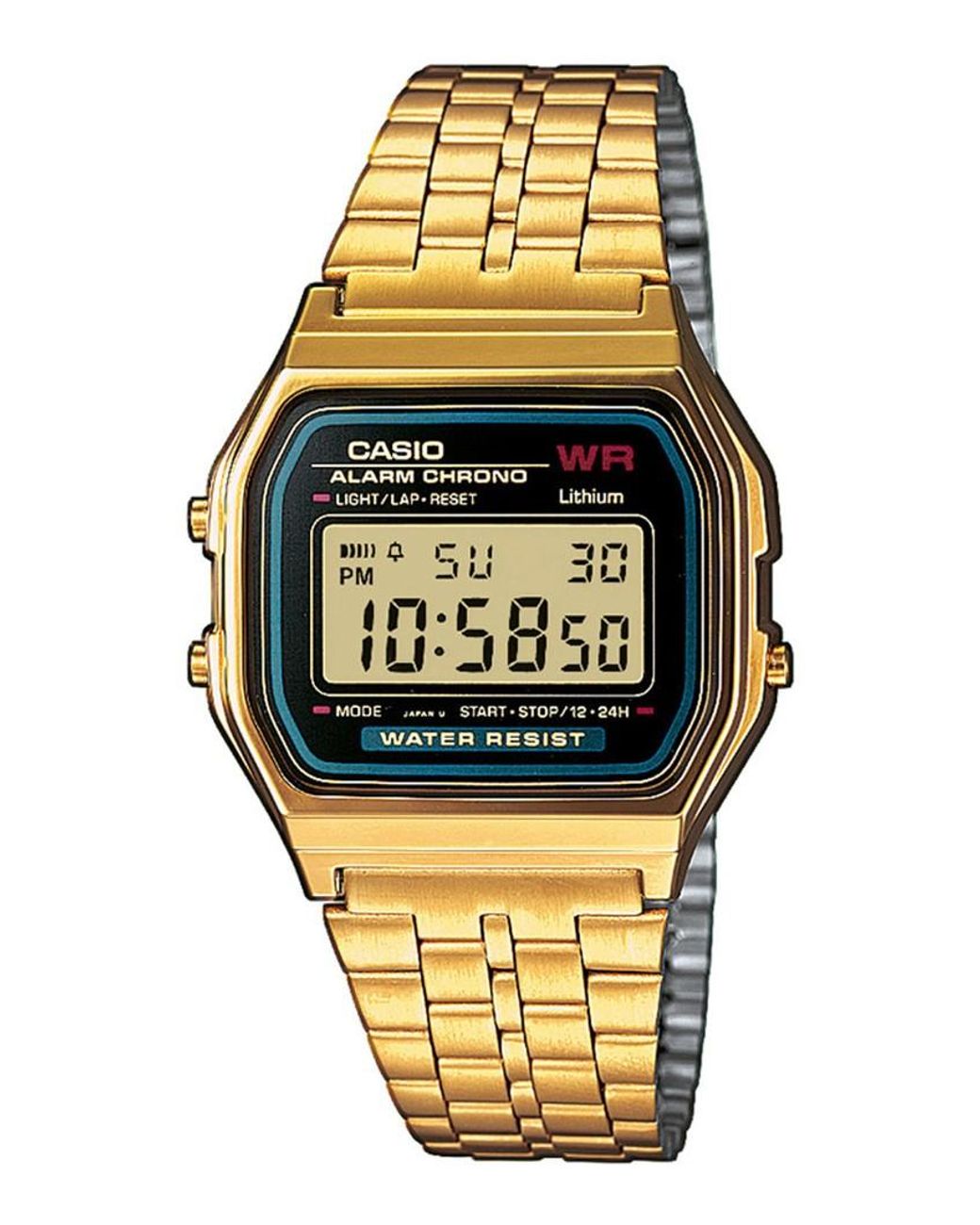 G-Shock Metallic Retro Watch A159Wgea-1Ef Stainless Steel (Archived)