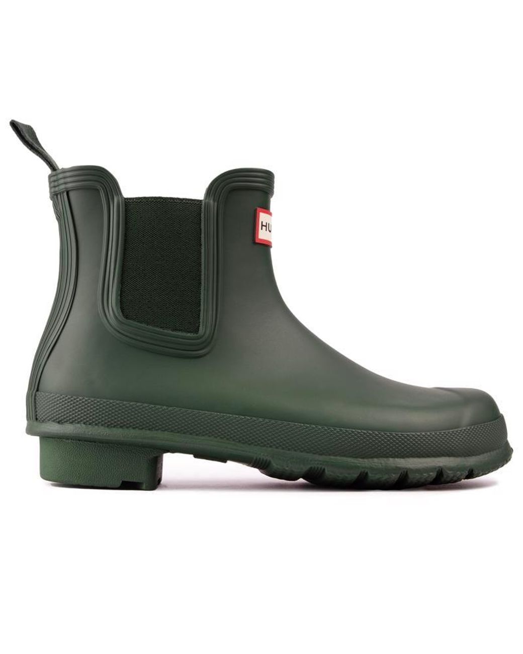 Hunter Green Original Chelsea Boots