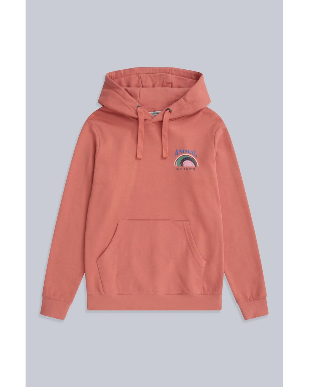 Mountain Warehouse Pink 'Maya' St Ives Regional Hoodie With Kangaroo Pocket Warm Cosy Pullover Cotton
