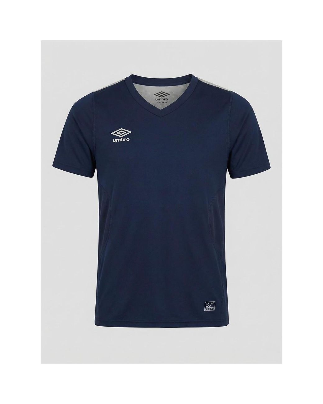 Umbro Blue Adult Elite V Neck Base Layer Top (Dark)