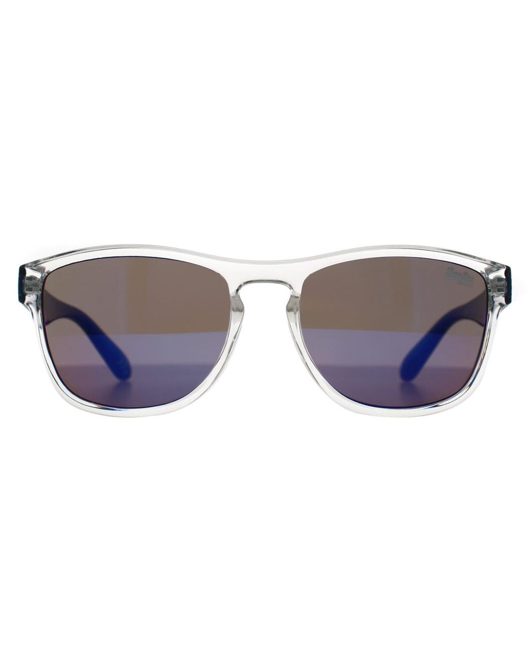 Superdry Brown Square Gloss Clear Crystal And Mirror Rockstar for men