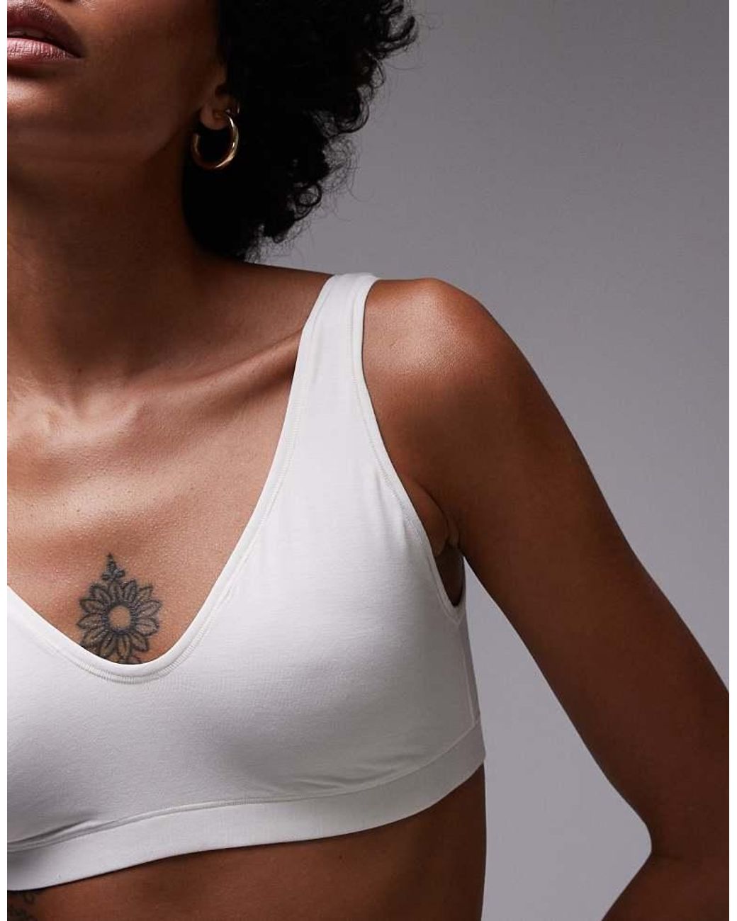 ARKET Brown Modal Seamless Soft Bra