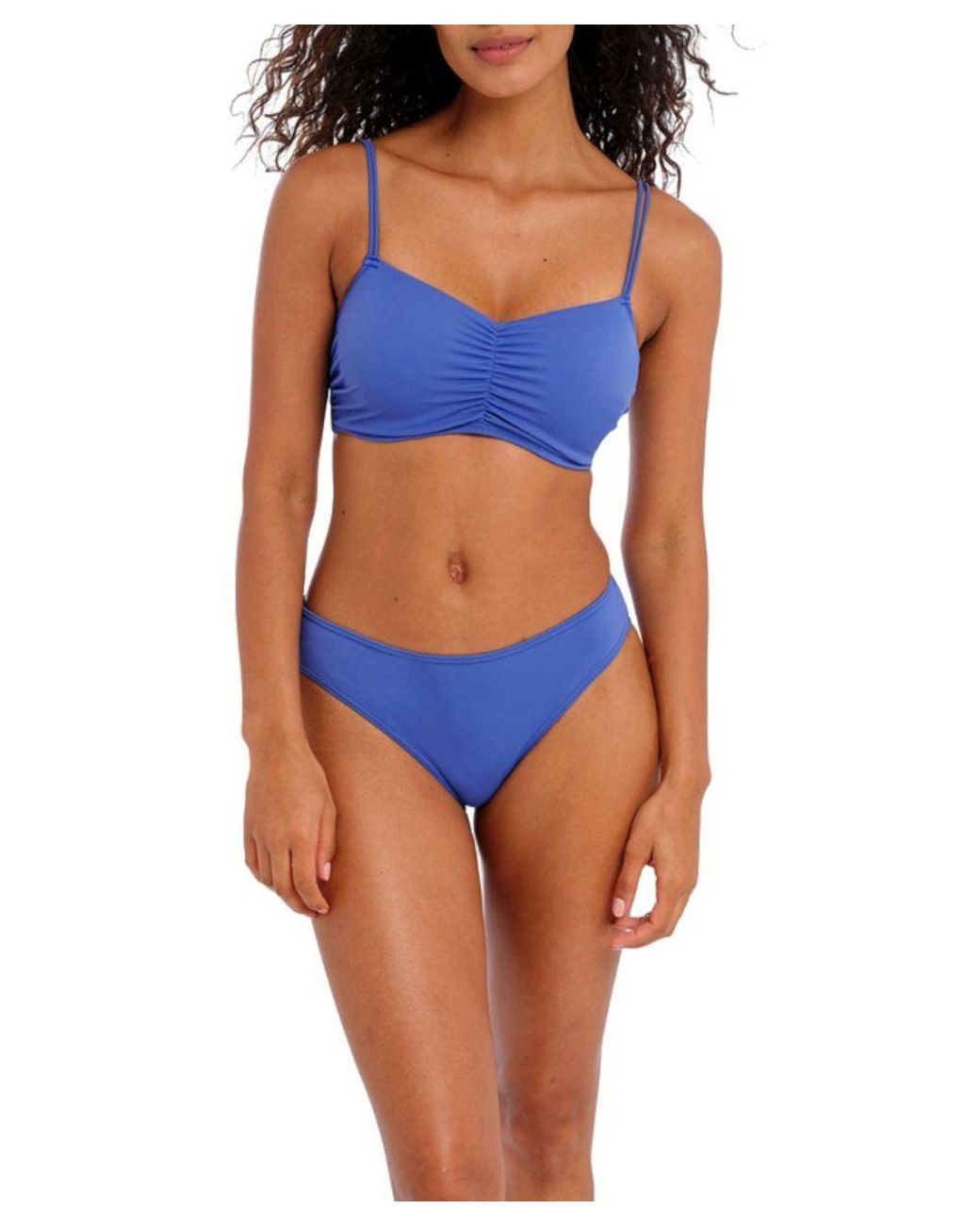 Freya Blue Jewel Cove Bralette Bikini Top