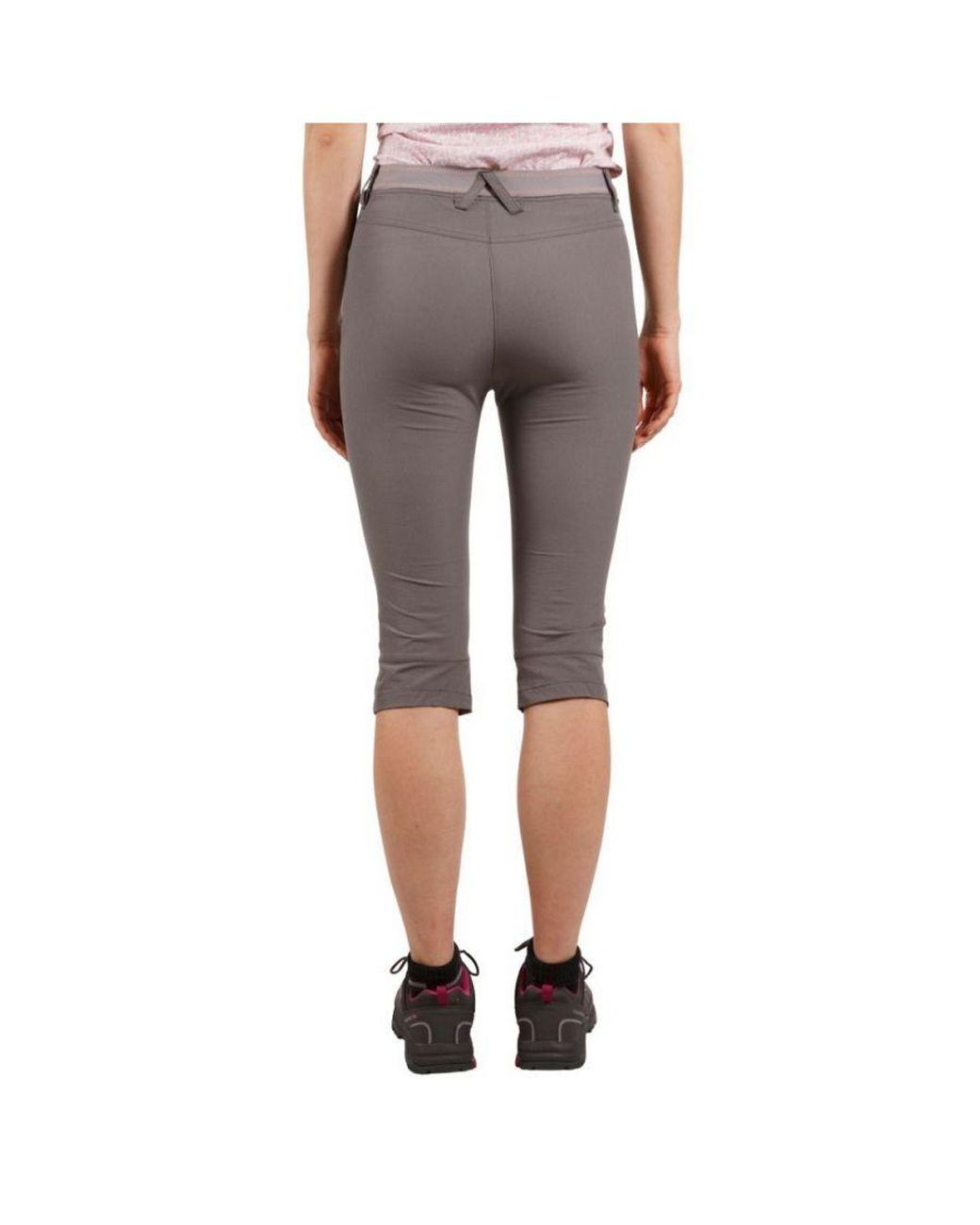 Trespass Gray Ladies Grateful 3/4 Shorts (Storm)