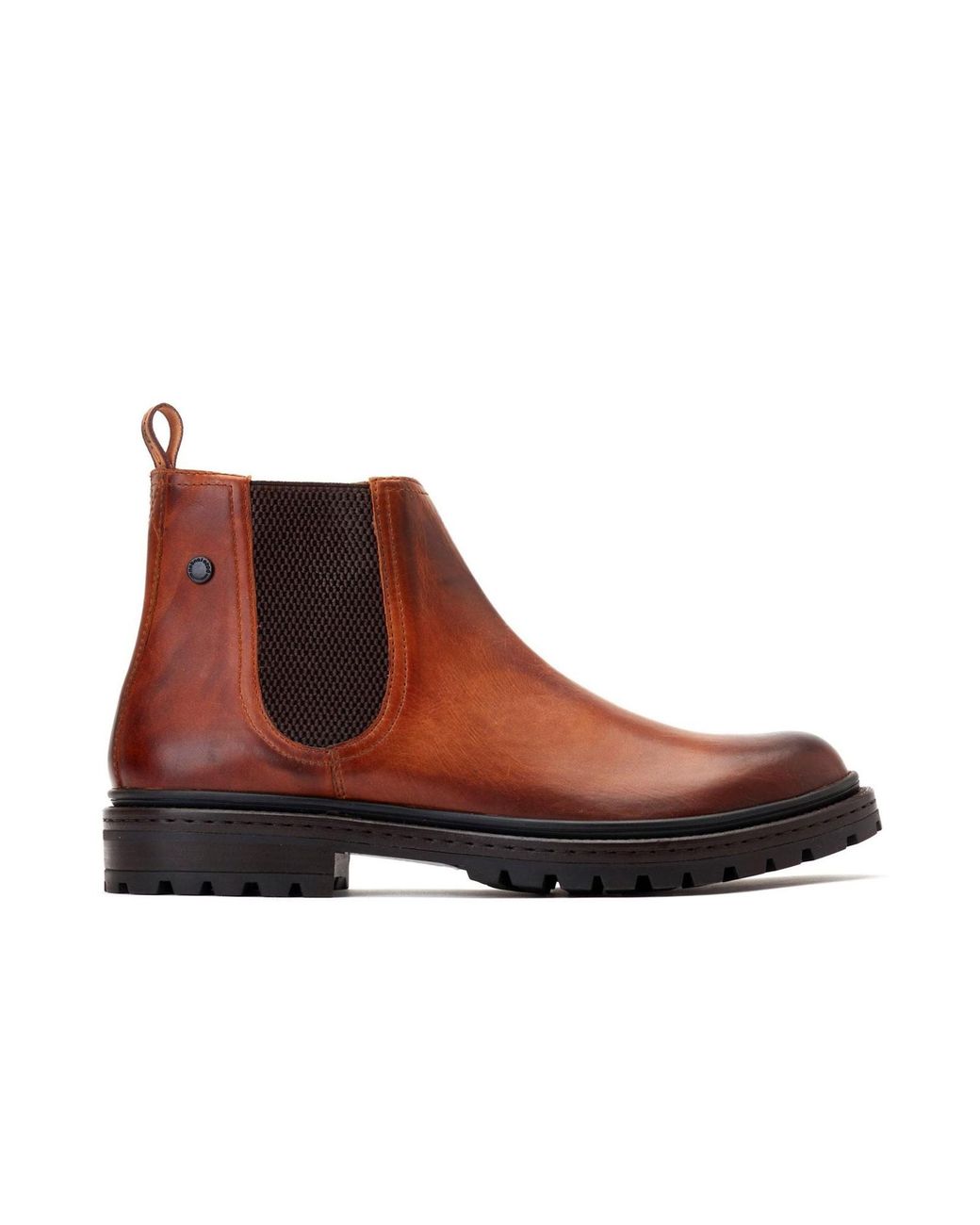Base London Black Walsh Chelsea Boots for men