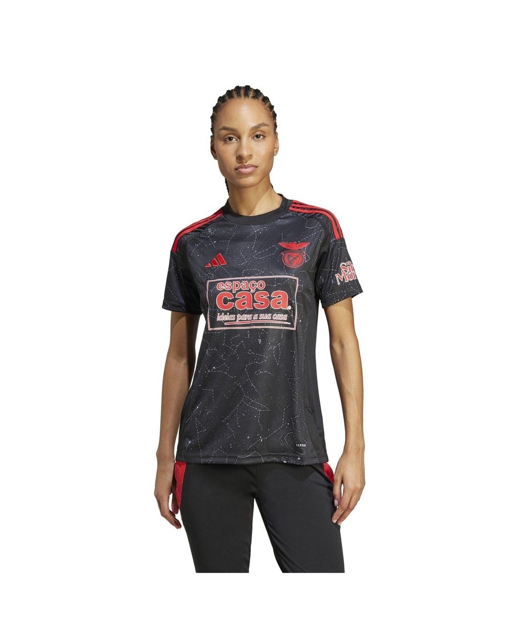 Adidas Gray Crew Neck Raglan Sleeve Jersey T-Shirt