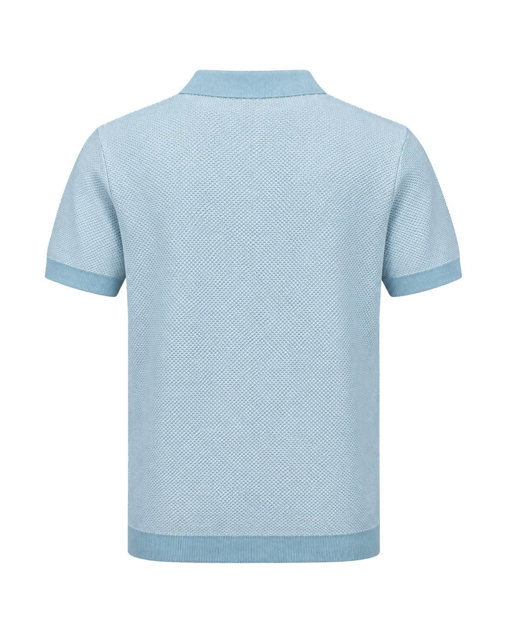 Bench Blue Totti Polo Shirt Cotton for men