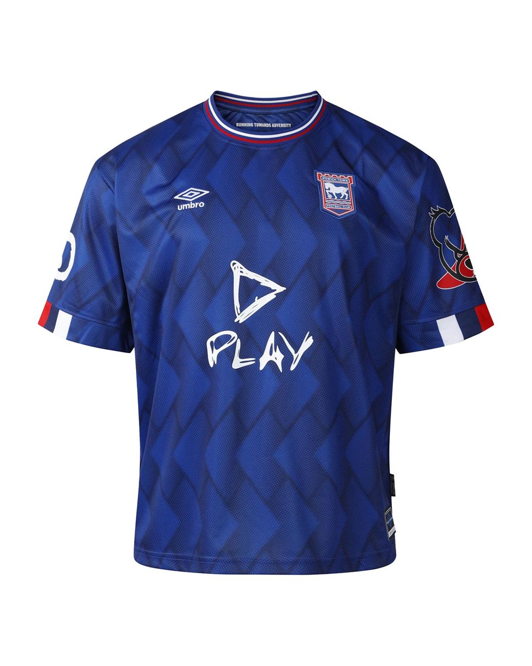 Umbro Blue Ed Sheeran Ipswich Town Fc Jersey for men